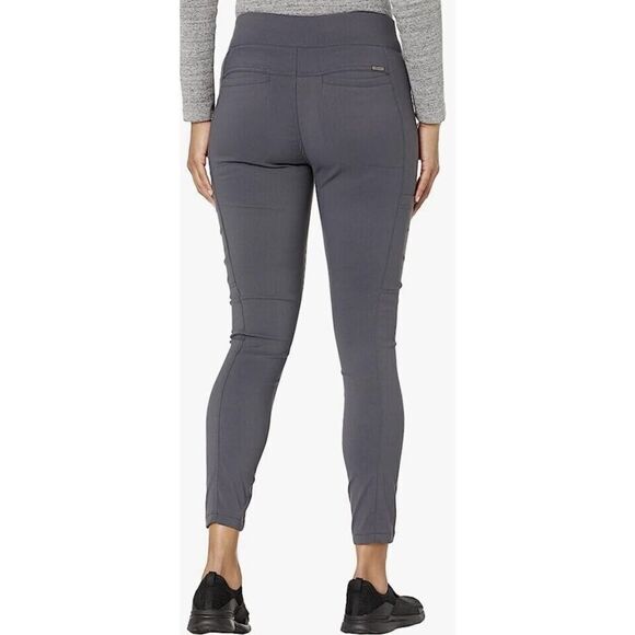 PrAna Women's Sz XS Coal Gray Mariel Water Repellent Finish UPF 50+ Jeggings $89 - Picture 12 of 13